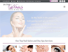 Tablet Screenshot of inthenails.com